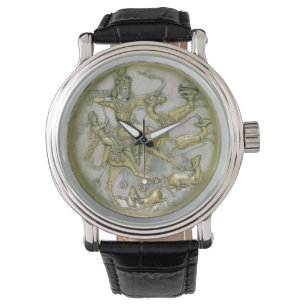 Jacht op Oud-Iraanse Plaat Horloge
