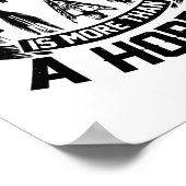 Jacht op pijlpunten | Gift Ideeën voor jachthavens Poster (Hoek)