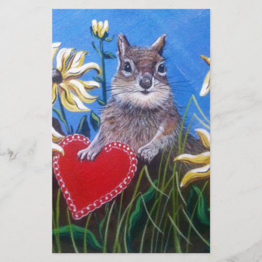"Jacht op Valentijnse " Briefpapier (Voorkant)