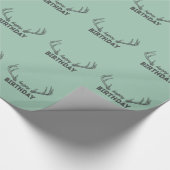 Jacht op vogelverzamelpapier voor jagers cadeaupapier (Hoek)