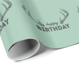 Jacht op vogelverzamelpapier voor jagers cadeaupapier