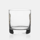 jacht op wilde vogels whisky glas (Links)