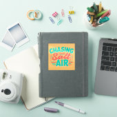 jacht op zoute lucht sticker (iPad Cover)