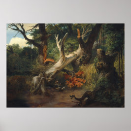 Jacht, Pontine Marshes - Horace Vernet Fine Art Poster