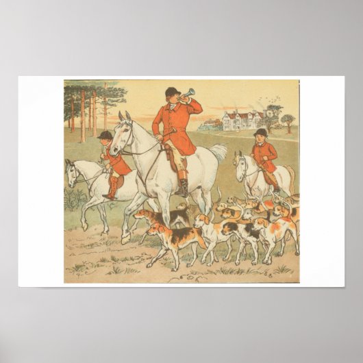 Jacht Poster (Voorkant)