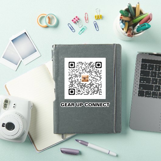 Jacht QR-code sticker – Geef je outfit een boost e (iPad Cover)
