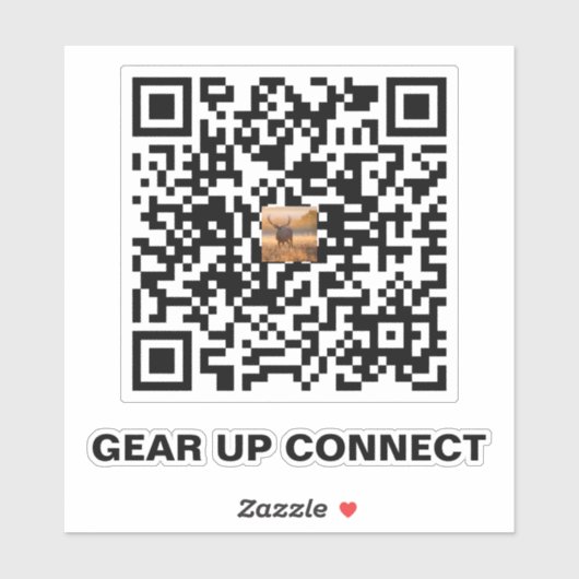 Jacht QR Code Sticker – Geef je uitrusting een boo (Vel)