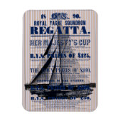  jacht Regatta Advertisement Magneet (Verticaal)