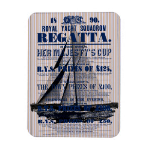 jacht Regatta Advertisement Magneet