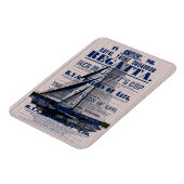  jacht Regatta Advertisement Magneet (Linkerzijde)