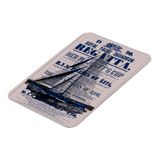  jacht Regatta Advertisement Magneet (Linkerzijde)