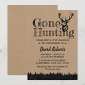 Jacht robuuste Kraft pensioenfeest Kaart (Voorkant / Achterkant)