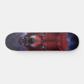 Jacht rode wolf Skateboard (Horizontaal)