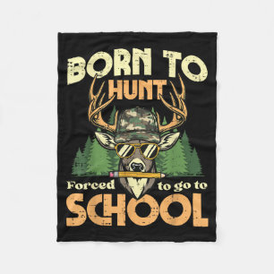 Jacht School Herten Camo Jagen Jongens Kinderen Je Fleece Deken