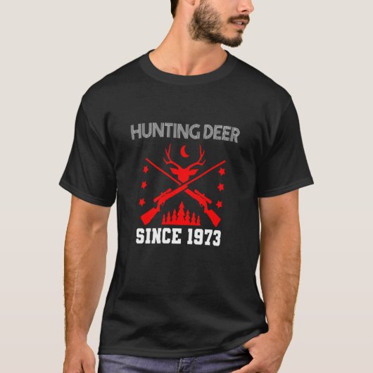 Jacht sinds 1973 t-shirt (Voorkant)