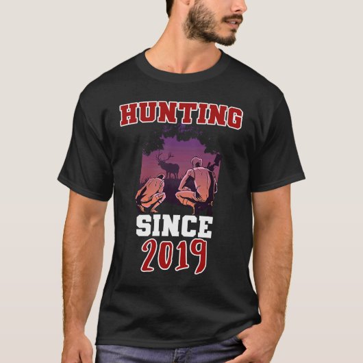 Jacht sinds 2019 t-shirt (Voorkant)