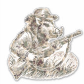 Jacht Sticker (Voorkant)