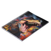 Jacht T-rex Prehistorische Dier Favoriete Dinosaur Notitieboek (Linkerzijde)