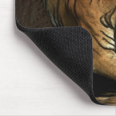 Jacht Tijger & Volle Maan Wildlife Art Muismat (Hoek)