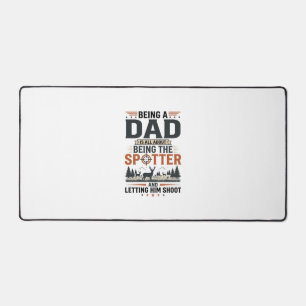 Jacht Vader Spotter Vintage Gravure Shirt Ontwerp Bureaumat