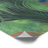 Jacht van de Peacock Print (Hoek)