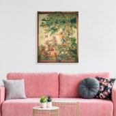 Jacht, van de 'Tenture des Nouvelles Canvas Afdruk (Insitu (Woonkamer))