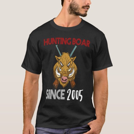 Jacht vanaf 2005 t-shirt (Voorkant)