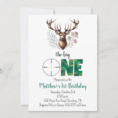 Jacht Verjaardag Uitnodiging voor Eerste Verjaarda (Voorkant)