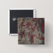 Jacht Vierkante Button 5,1 Cm (Voorkant /achterkant)