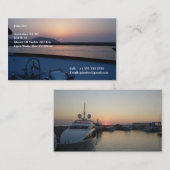 jacht visitekaartje (Voorkant / Achterkant)