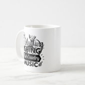 Jacht Vist en landmuziek Koffiemok (Voorkant links)