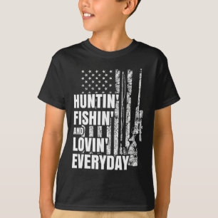 Jacht Vist het dagelijks leven van de Amerikaan De T-shirt