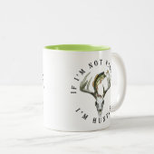 Jacht Vist Tweekleurige Koffiemok (Voorkant rechts)