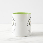 Jacht Vist Tweekleurige Koffiemok (Center)