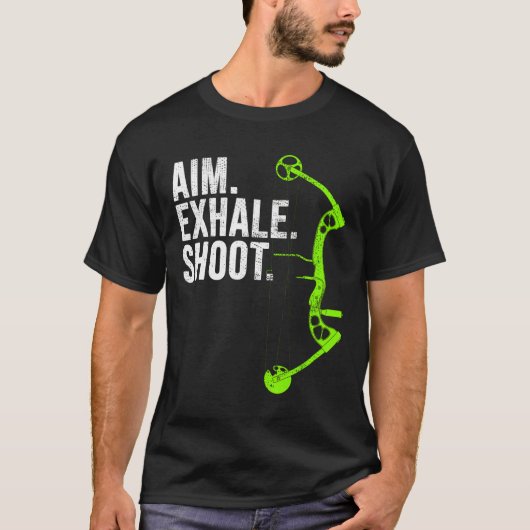 Jacht voor boogschieten t-shirt (Voorkant)