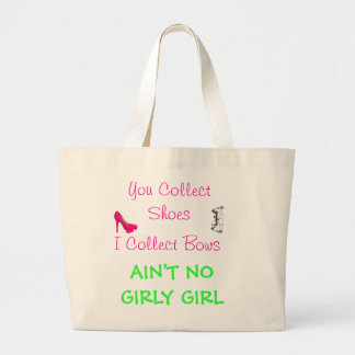 Jacht voor vrouwen grote tote bag