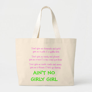Jacht voor vrouwen grote tote bag