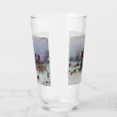 Jacht Vos Jagers en Honden Keren Huiswaarts Glas (Links)