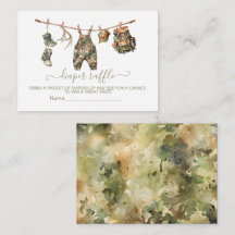 Jacht waslijn Luier Raffle kaart