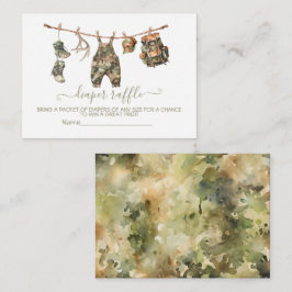 Jacht waslijn Luier Raffle kaart