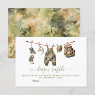 Jacht waslijn Luier Raffle kaart