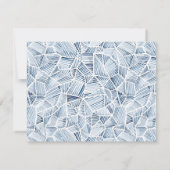 Jacht Waterverf briefpapier Note Kaart Notitiekaartje (Achterkant)