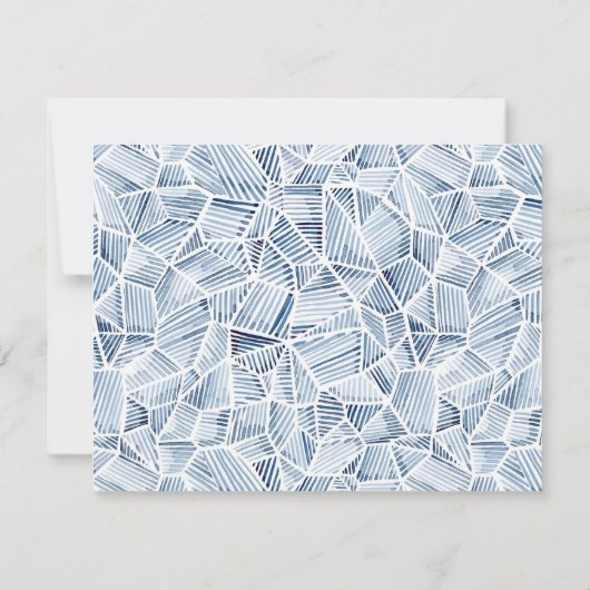 Jacht Waterverf briefpapier Note Kaart Notitiekaartje (Achterkant)