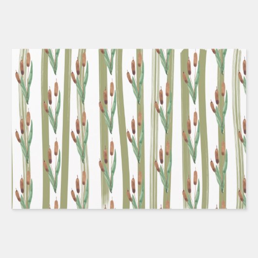 Jacht Wrapping Papier Flat Sheet Set van 3 Inpakpapier Vel (Voorkant 2)