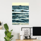 Jacht & Zee. Print, Waarde Poster Papier (Matte) (Thuiskantoor)