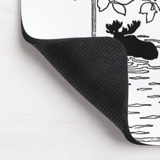 "Jacht zonder pistool" Muismat (Hoek)