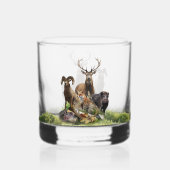 Jachtavonturen  whisky glas (Achterkant)