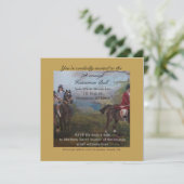 jachtbal kaart (Staand voorkant)