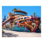 Jachtbeeld Foto Afdruk (Voorkant)