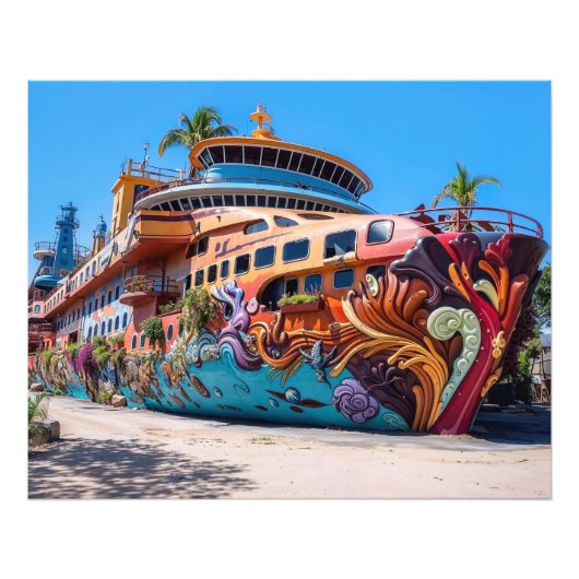 Jachtbeeld Foto Afdruk (Voorkant)